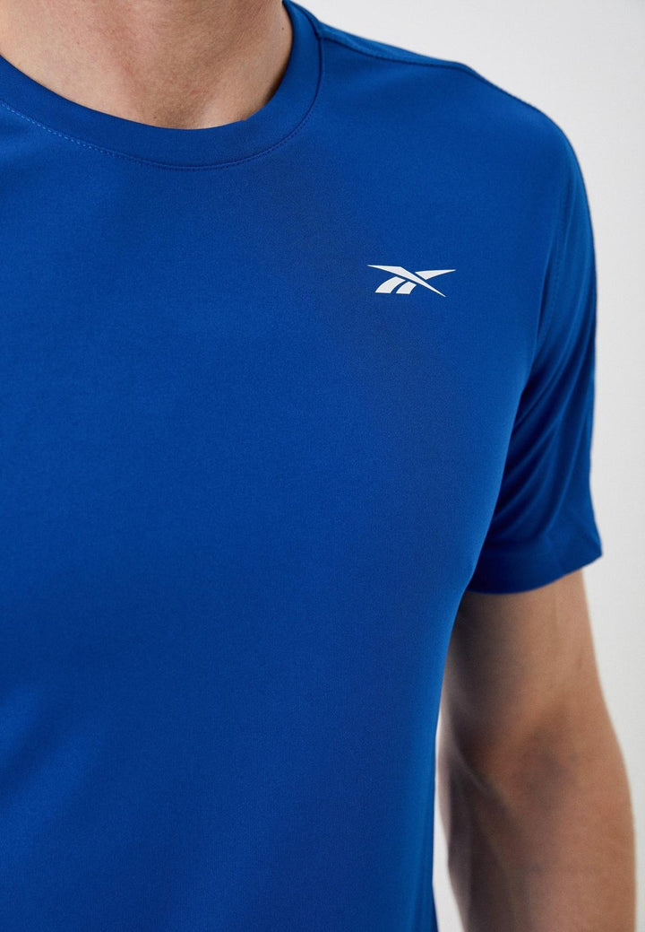 Translation missing: en.Reebok Workout Ready Tee Vector Blue Size Medium Speed Wicking Crewneck Men