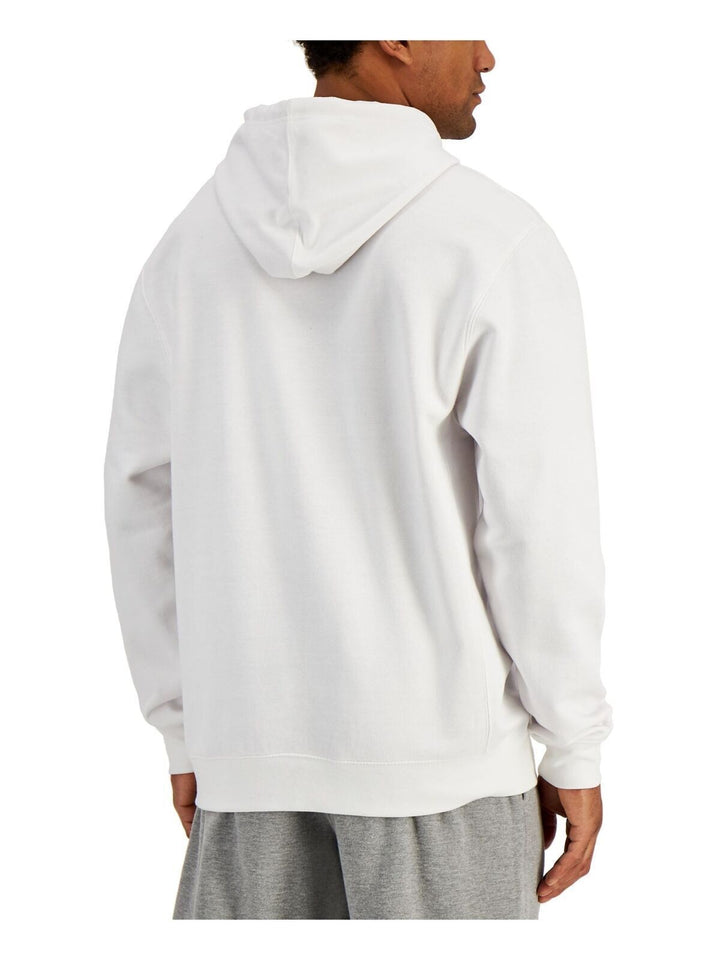 Translation missing: en.Russell Athletic Men's Santiago Logo-Print Hoodie in White-XL