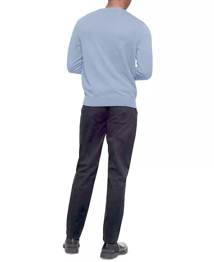 Translation missing: en.Calvin Klein Men's Supima Cotton Logo Crewneck Sweater Forever Blue-2XL