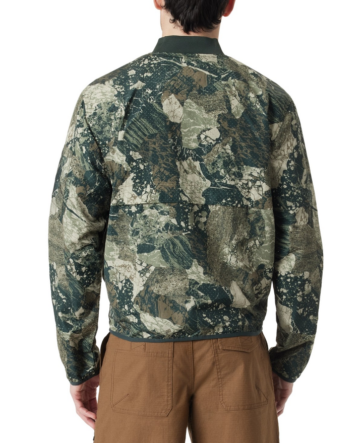 Translation missing: en.Bass Outdoor Men's Easy-Pack Travel Camo Bomber Jacket Scarab Rack Camo-Small