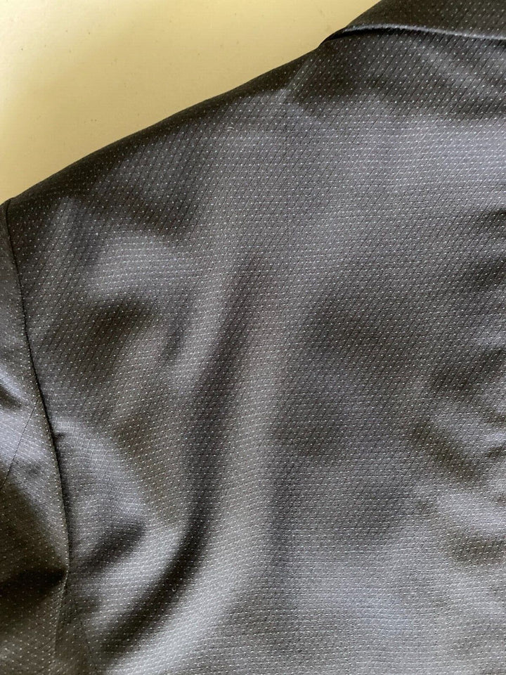 Translation missing: en.AX Armani Exchange Men's Modern-Fit Wool Pindot Blazer in Midnight Blue-42L