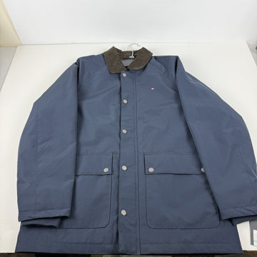 Translation missing: en.Tommy Hilfiger Men's Barn Corduroy-Collar Long-Sleeve Jacket Navy-Large