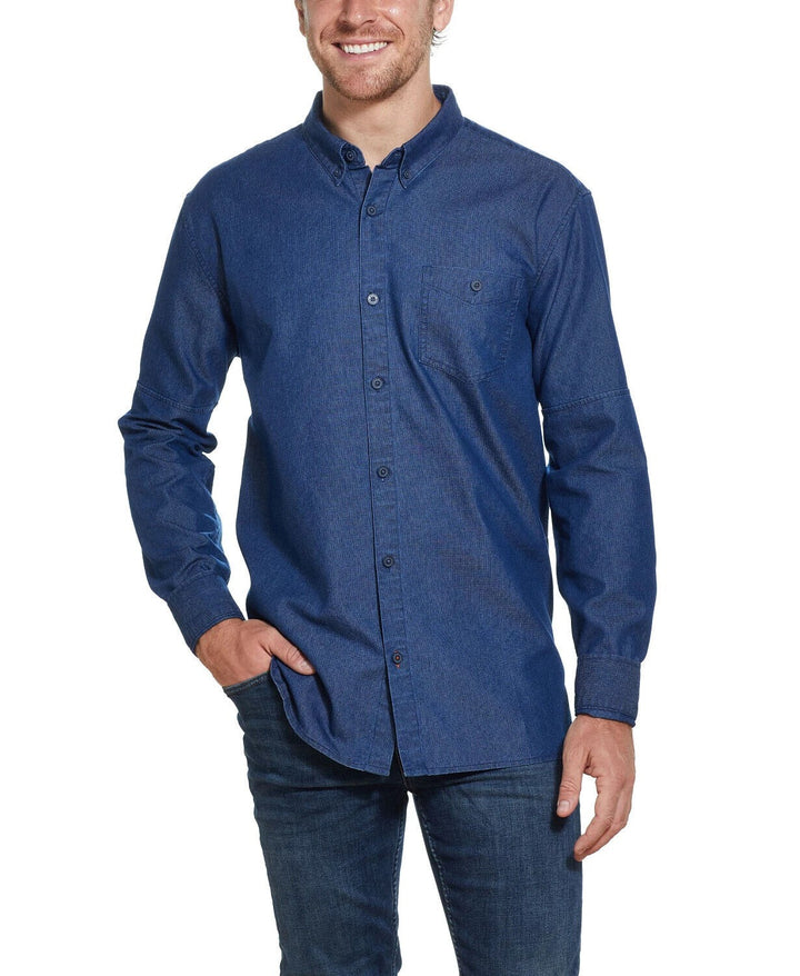 Translation missing: en.Weatherproof Vintage Men's Denim Shirt in Denim-Size Small