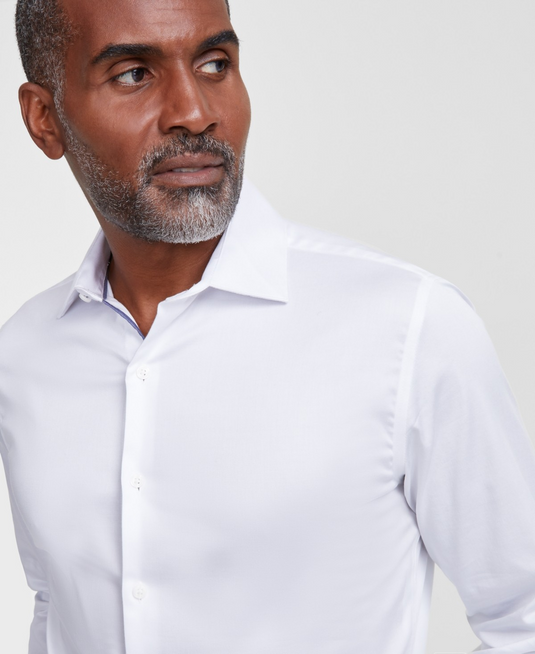Translation missing: en.Bar III Men's Spread-Collar Sateen Dress Shirt Bright White XL 17-17.5 34/35