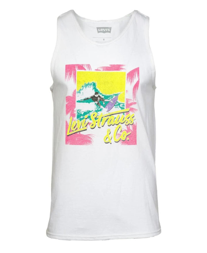 Translation missing: en.Levi's Men's Amped Tank in White-Size Small