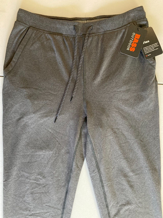 Translation missing: en.Bass Outdoor Men's Tranquility Reg Fit Stretch Sweatpants Asphalt Heather-2XL