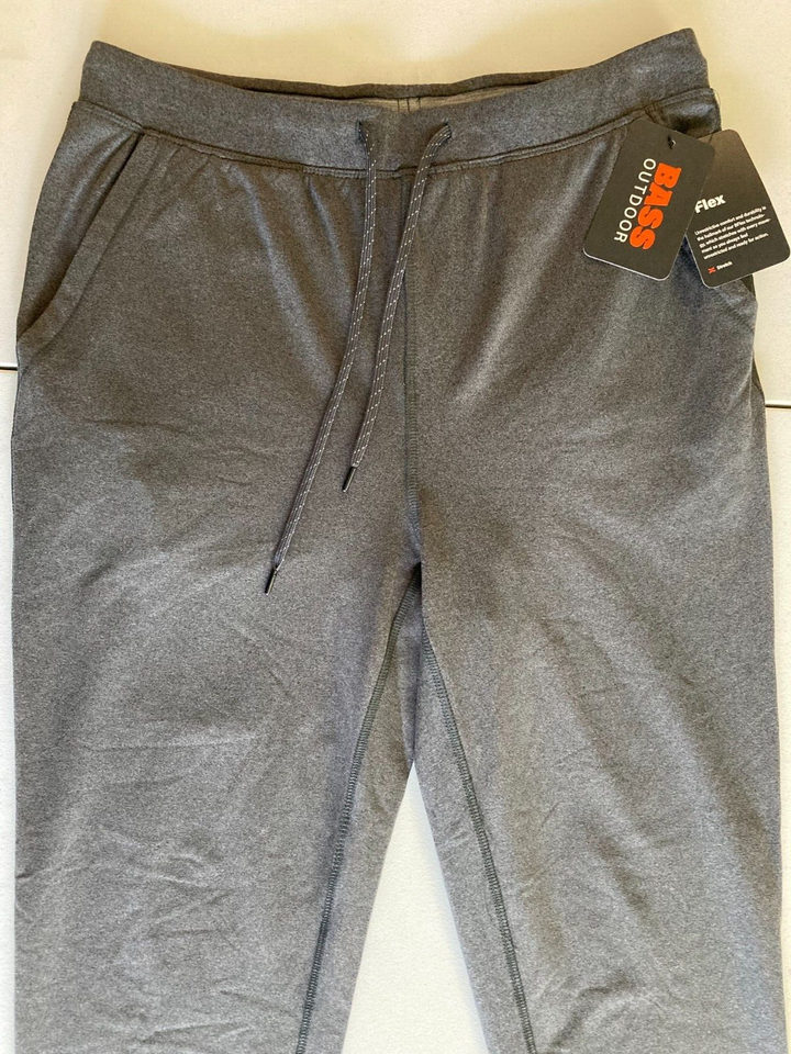 Translation missing: en.Bass Outdoor Men's Tranquility Reg Fit Stretch Sweatpants Asphalt Heather-2XL