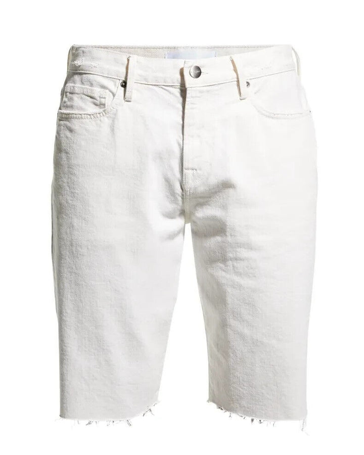 Translation missing: en.FRAME Lhomme Men's Relaxed Denim Shorts in Au Natural Grind- Size 30