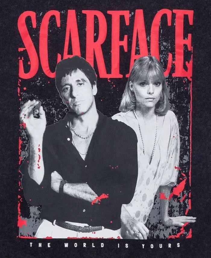 Translation missing: en.Hybrid Men's Scarface Wash Men's Tee - Black Mine