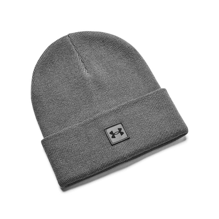 Translation missing: en.Under Armour Halftime Cuff Beanie Castlerock Black One Size Fits Most Acrylic
