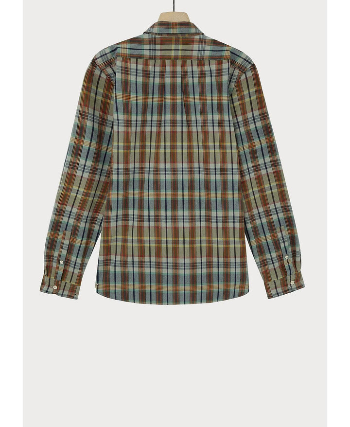 Translation missing: en.Ps Paul Smith Men's Plaid Regular Fit Button Down Shirt Multicolor-Size Small
