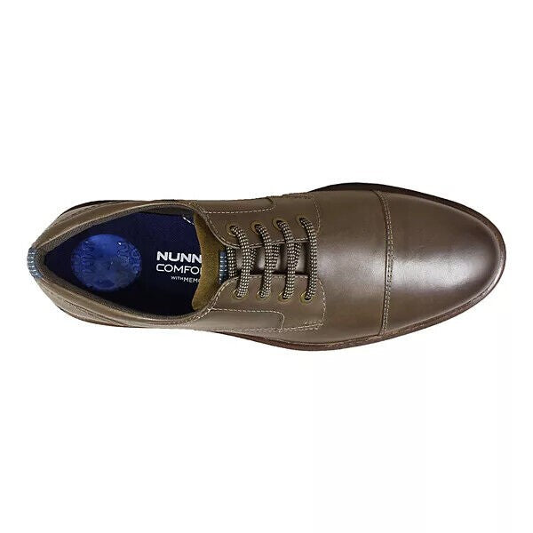 Translation missing: en.Nunn Bush Men's Ridgetop Cap-Toe Oxfords Men's Shoes in Brown-Size 7.5M