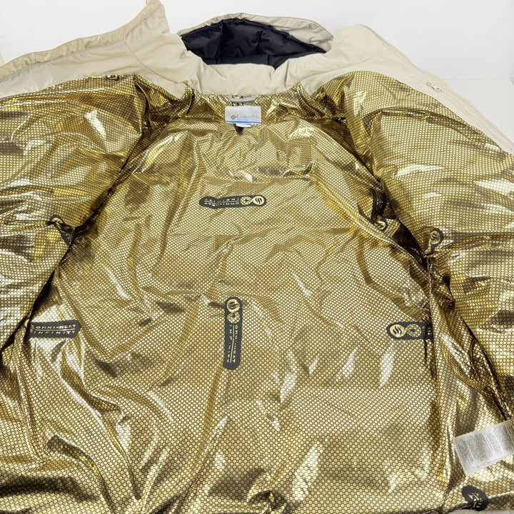 Translation missing: en.Columbia Mens Landroamer Hooded Puffer Parka Jacket Omni Heat Dark Stone-Size XL