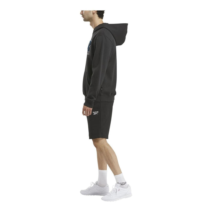Translation missing: en.Reebok Men's Reg-Fit Identity Chenille Hoodie Sweatshirt, Black, Size Small