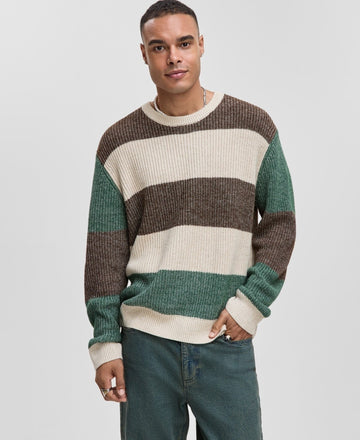 Translation missing: en.Mode of One Men's Long-Sleeve Relaxed Crewneck Sweater - Cedar Balsam - Large