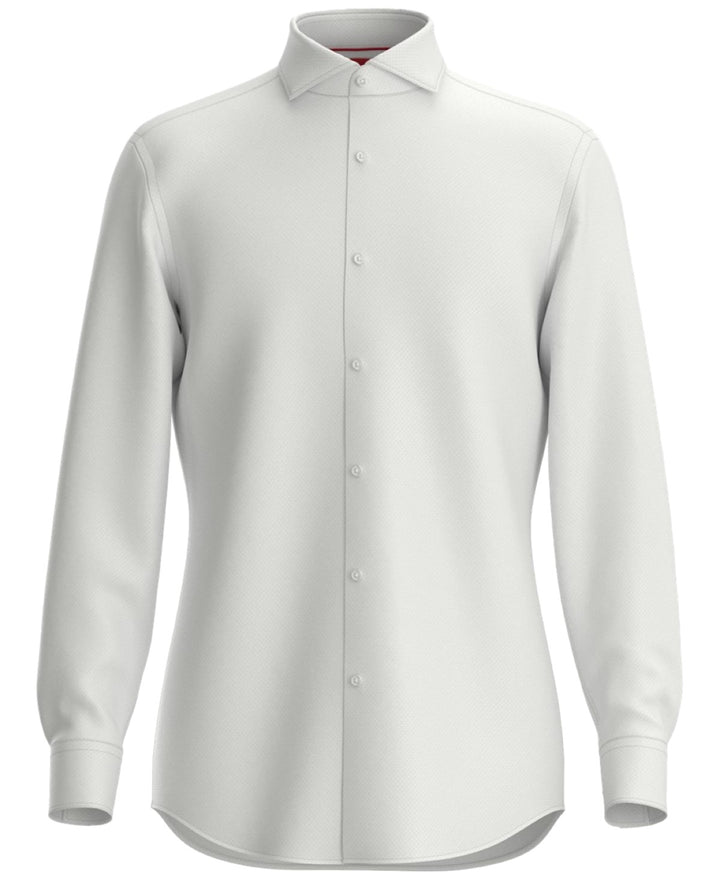 Translation missing: en.Hugo by Hugo Boss Men's Kason All Cotton Slim-Fit Dress Shirt Open White-18
