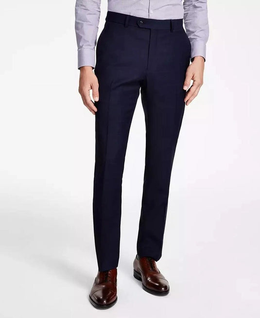 Translation missing: en.Tommy Hilfiger Ryland Dress Pants Mens 30x32 Blue Modern-Fit Stretch Wool Blend