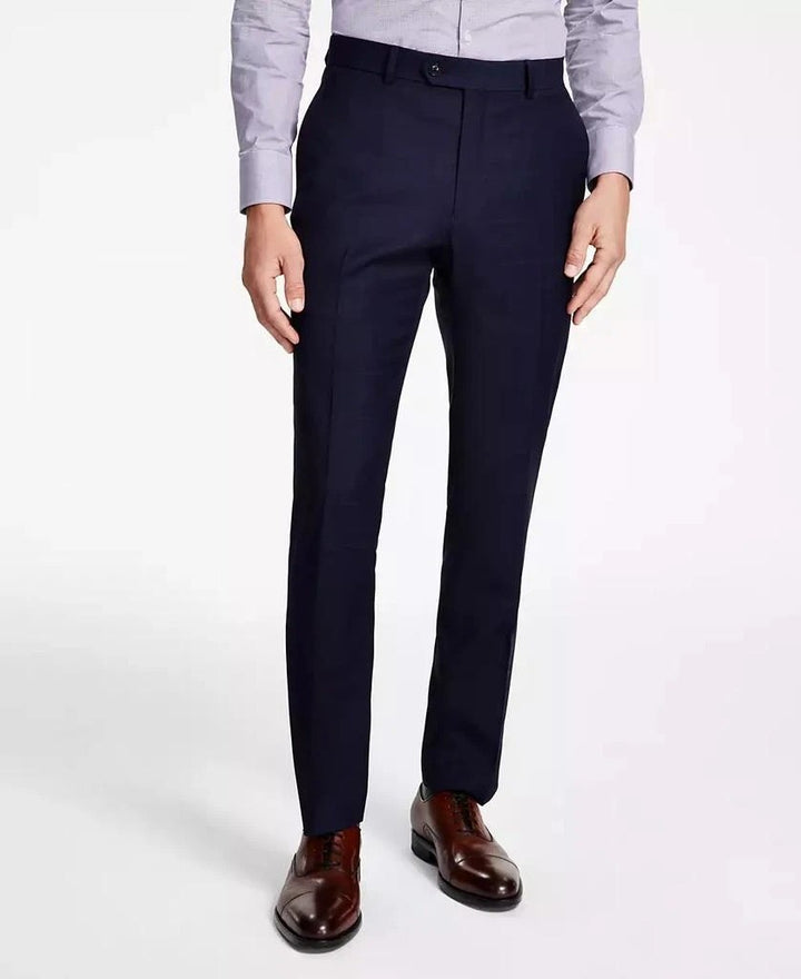 Translation missing: en.Tommy Hilfiger Ryland Dress Pants Mens 30x32 Blue Modern-Fit Stretch Wool Blend