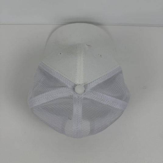Translation missing: en.Levi's Men's 501 Logo Twill Mesh Adjustable Trucker Hat White-One Size