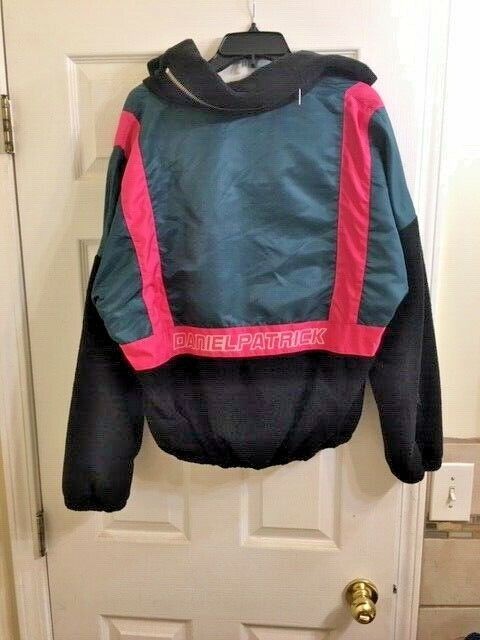 Translation missing: en.Daniel Patrick 2020 Track Jacket Teal/Pink/Black DP-190101309-Size Small
