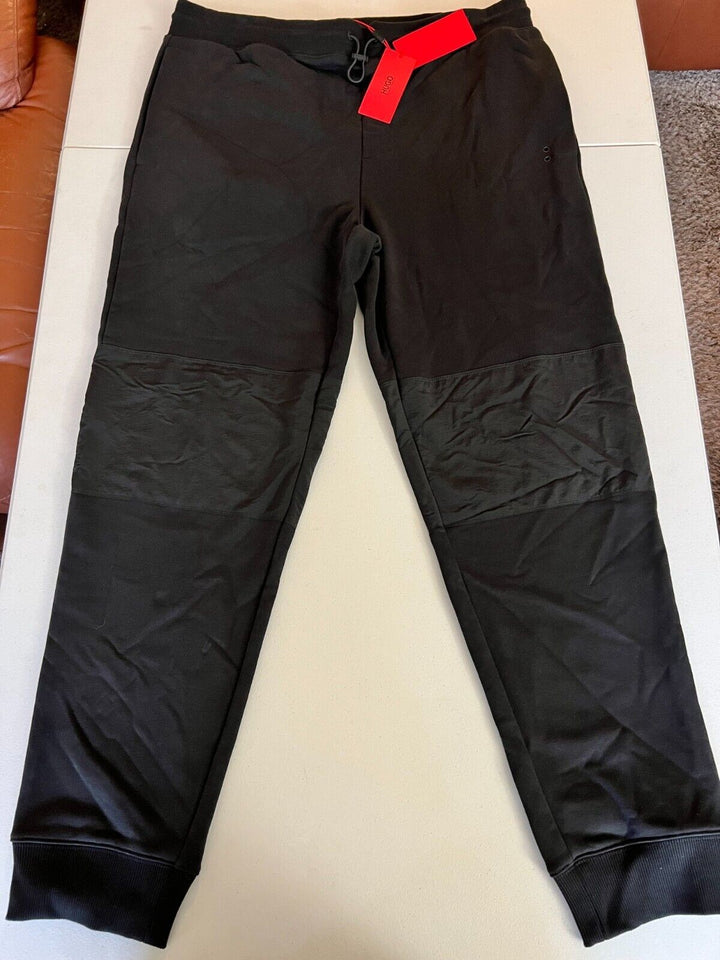 Translation missing: en.Hugo Boss Men's Ditzroy Regular Fit Jogger Pants in Black-Size 2XL