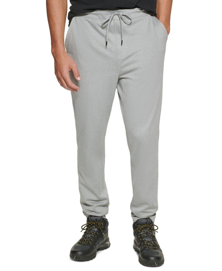Translation missing: en.Bass Outdoor Men's Tranquility Reg Fit Stretch Sweatpants Drizzle Heather-2XL