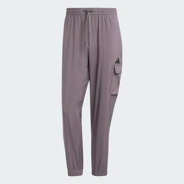Translation missing: en.adidas Men's Essentials Small Logo Cargo Joggers Gray-Large 36-38W