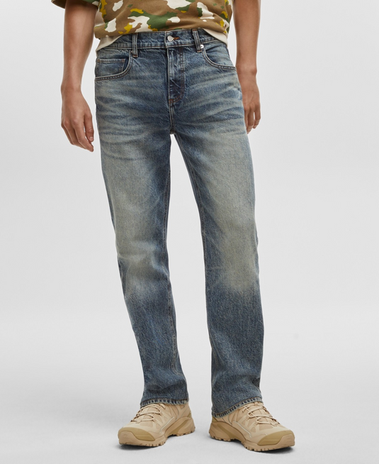 Translation missing: en.Mode of One Men's Jeans 30x32 Murry Blue Straight Fit Comfort Stretch