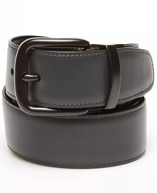 Translation missing: en.Original Penguin Men's Grey Day Logo Reversible Belt - Black-34