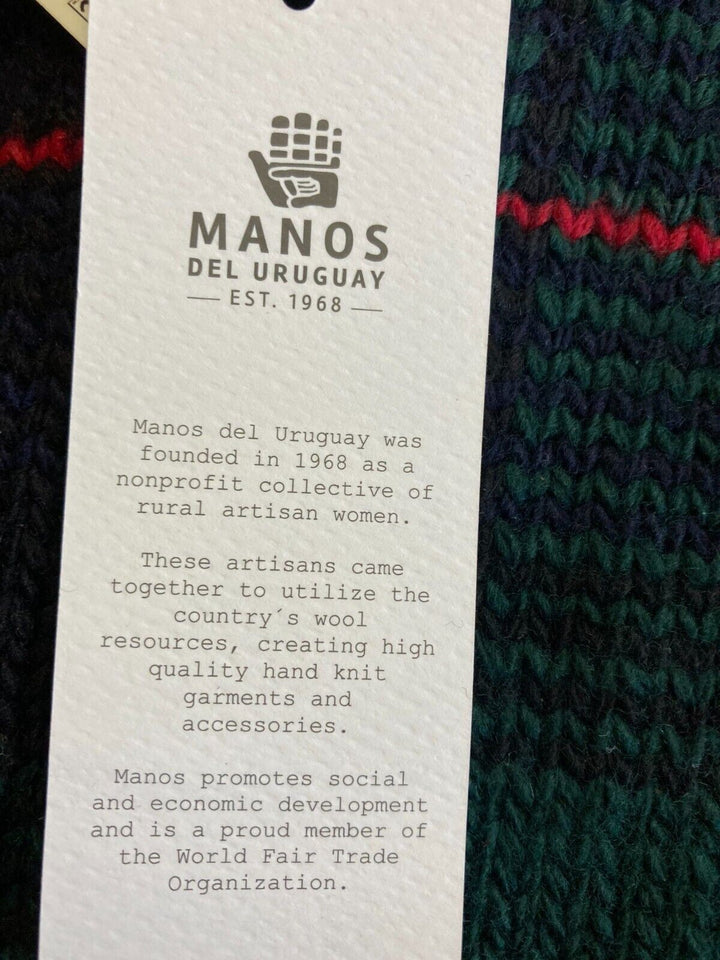 Translation missing: en.Polo Ralph Lauren Men's Wool Hand-Knit Tartan Sweater in Blackwatch Plaid-XL