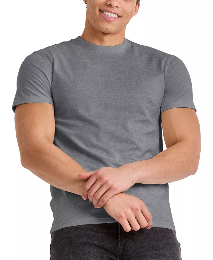 Translation missing: en.Hanes Originals Men's Tri-Blend Short Sleeve T-shirt Slate Tri-blend Gray-XL