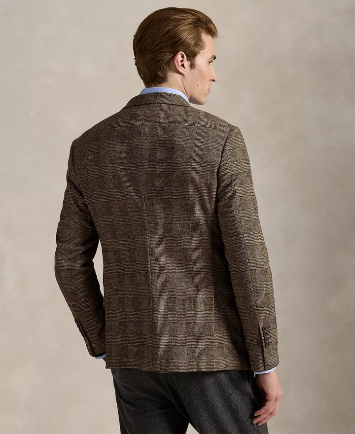 Translation missing: en.Polo Ralph Lauren Men's Polo Soft Modern Glen Plaid Sport Coat-Brown/Tan-Large