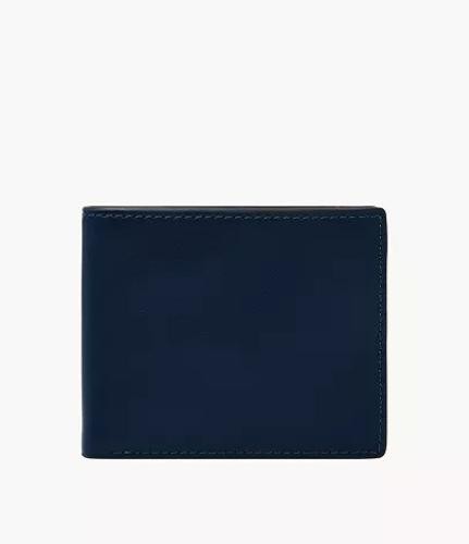 Translation missing: en.Fossil Mens Steven Bifold Wallet ML4521406 Midnight Navy 4.5" x 0.5" x 3.5"