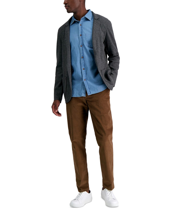 Translation missing: en.Kenneth Cole Reaction Men's Slim-Fit Stretch Corduroy Pants Camel KC80123-34x30