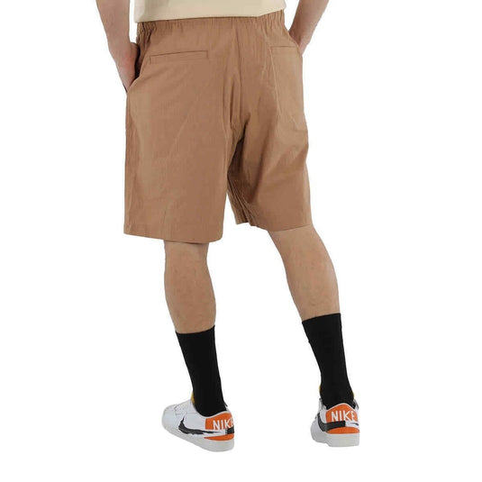 Translation missing: en.Kenzo Men's All Cotton Elasticized Regular Fit Belt Shorts in Safron-Size XS
