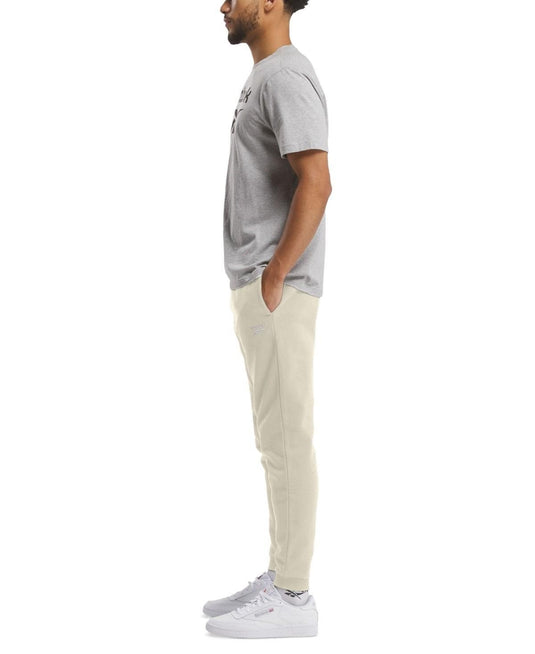 Translation missing: en.Reebok Identity Joggers Vintage Chalk Size 2XL Men's Soft Fleece Elastic Cuffs