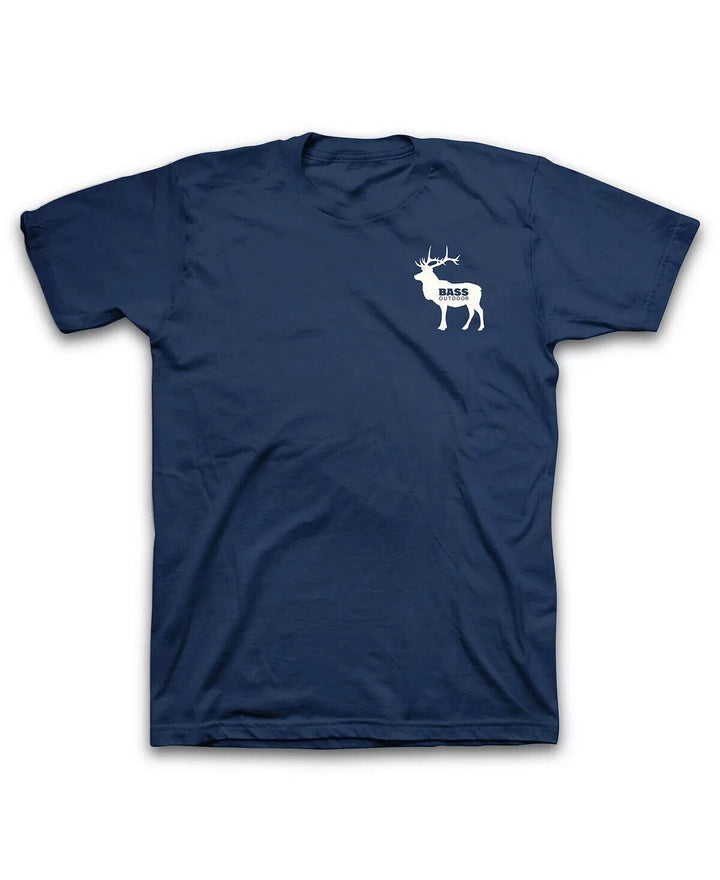Translation missing: en.Bass Outdoor Men's Stag T-shirt Dress Blues-Small