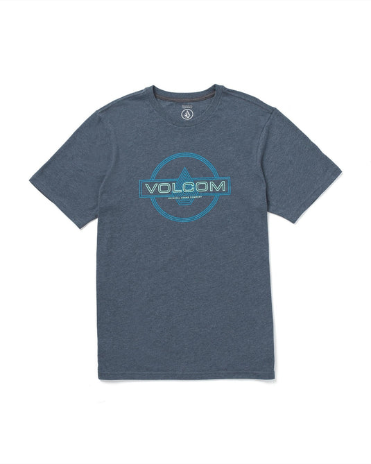 Translation missing: en.Volcom Men's Line Service Short Sleeve Tee Shirt Navy Heather, Small