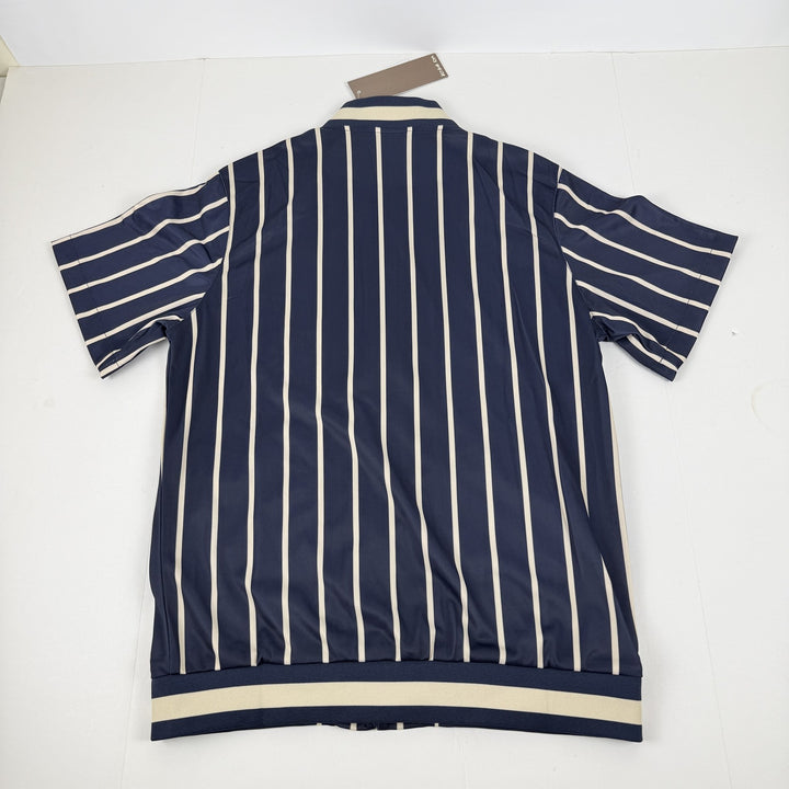 Translation missing: en.AGTAWH All Good Paris Cherry Street Track Jacket Short Sleeve Indigo Blue-2XL