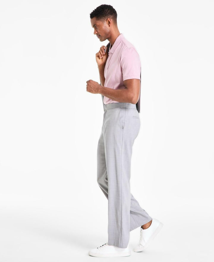 Translation missing: en.Alfani Dress Pants Grey Heather 38x30 Comfort Waistband Stretch Lightweight