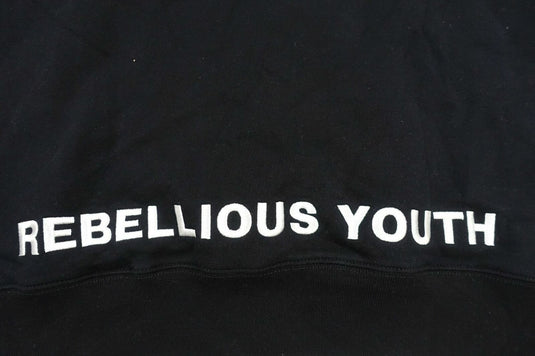Translation missing: en.WeSC Murphy RY Plaid Hoodie "Rebellious Youth" J411622 Black-Size Medium