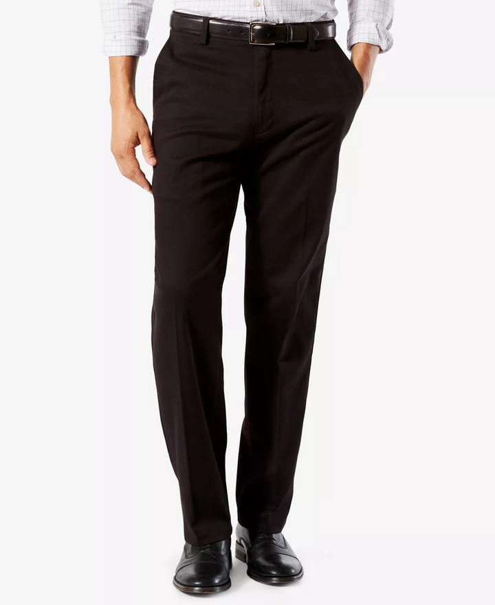 Translation missing: en.Dockers Men's Easy Khaki Classic Fit Stretch Pants Comfort Waist Black-42x30