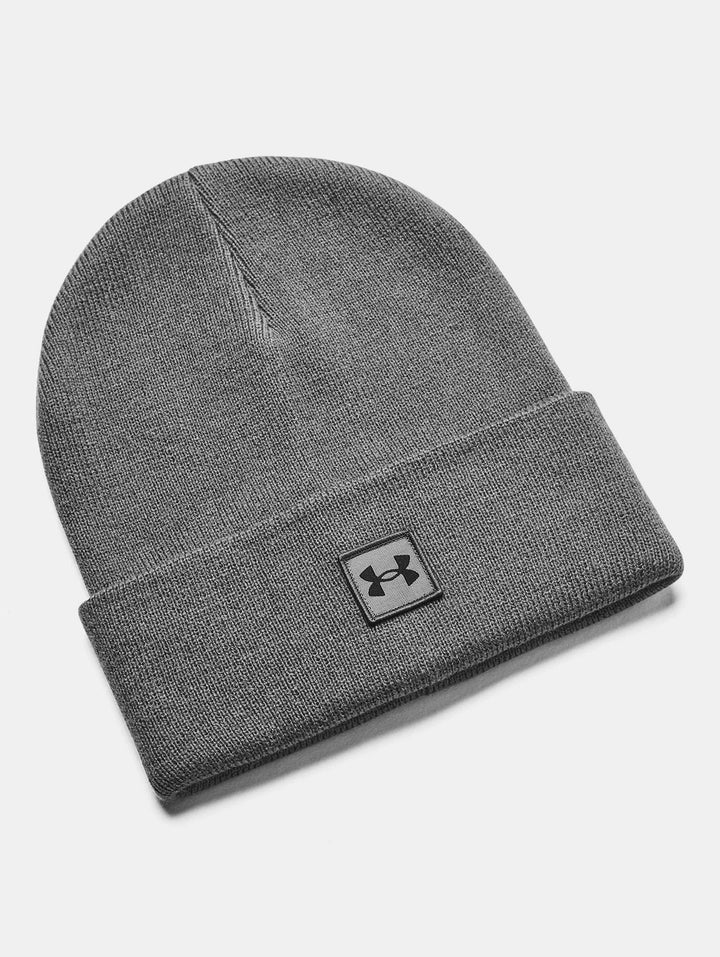 Translation missing: en.Under Armour Halftime Cuff Beanie Castlerock Black One Size Fits Most Acrylic