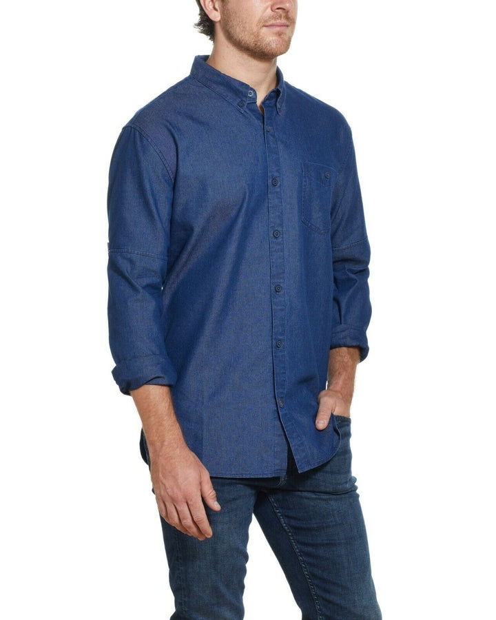 Translation missing: en.Weatherproof Vintage Men's Denim Shirt in Denim-Size Small