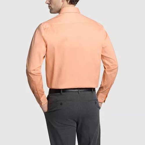 Translation missing: en.Van Heusen Men's Regular Fit Everyday Defense Dress Shirt Peach-15-15.5 34/35