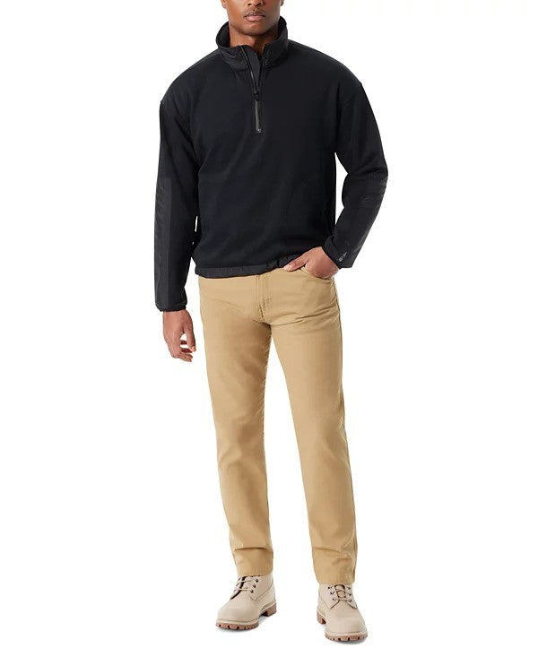 Translation missing: en.Bass Outdoor Sweatshirt Men's Size Small Black Reg-Fit Convertible Hood 1/4-Zip