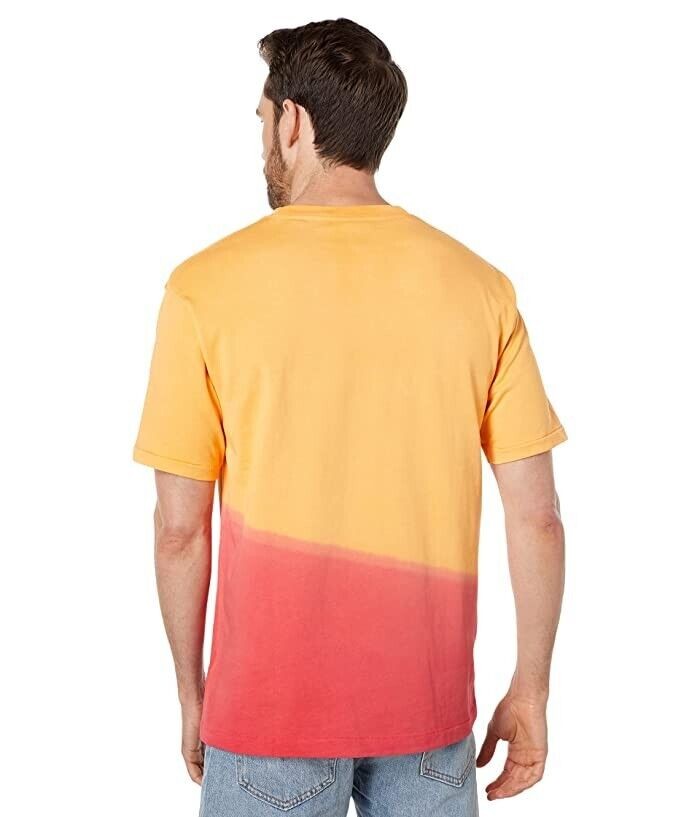 Translation missing: en.Scotch &amp; Soda Men's Tie Dye Organic Cotton T-Shirt in Orange-Size Large