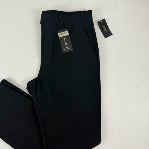 Translation missing: en.Alfani Alfatech Men's Classic-Fit Solid Stretch Dress Pants Deep Black-32x32