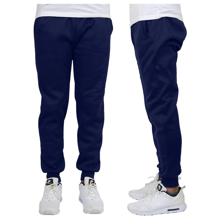 Translation missing: en.Bastion Trail Men's Fleece Drawstring Jogger Pants Navy-XL