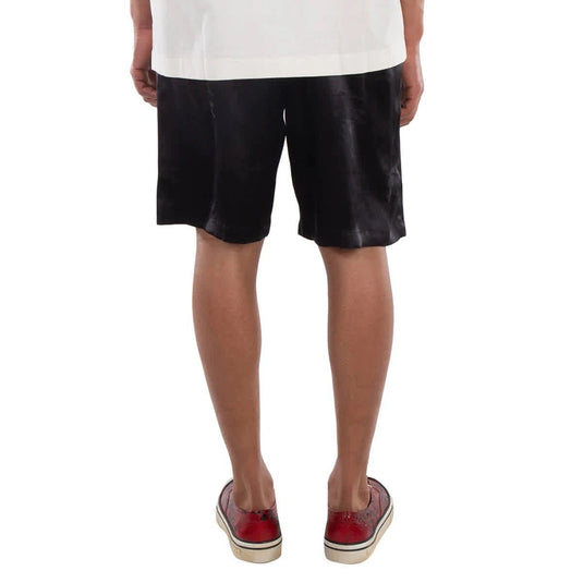 Translation missing: en.Burberry Men's Bradeston EKD Silk Shorts 8071701 10in Inseam Black-XL40-42W